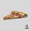 Rebanada de pizza con queso
