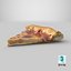Rebanada de pizza con queso