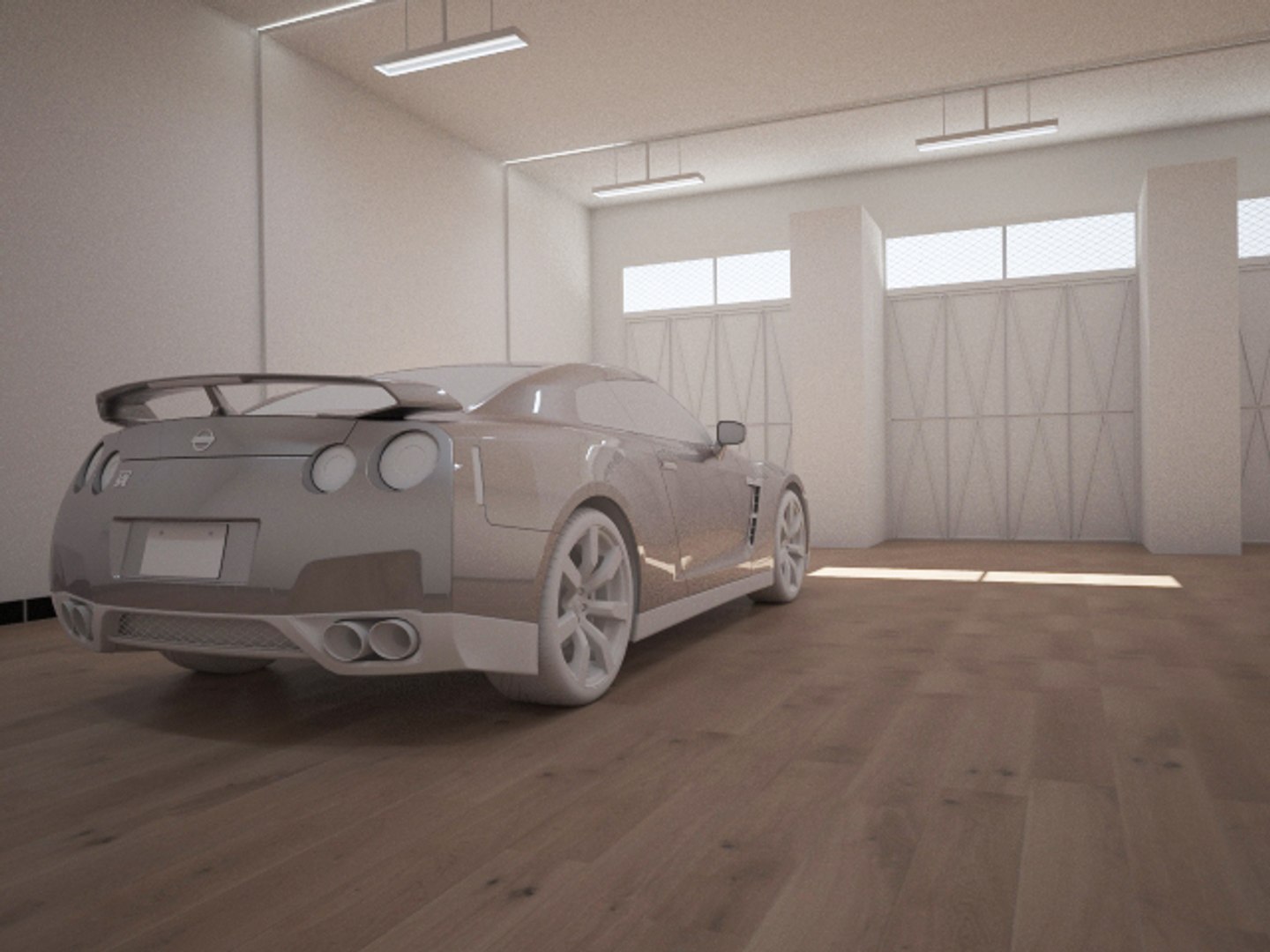 Studio Render 3 Car 3d Max