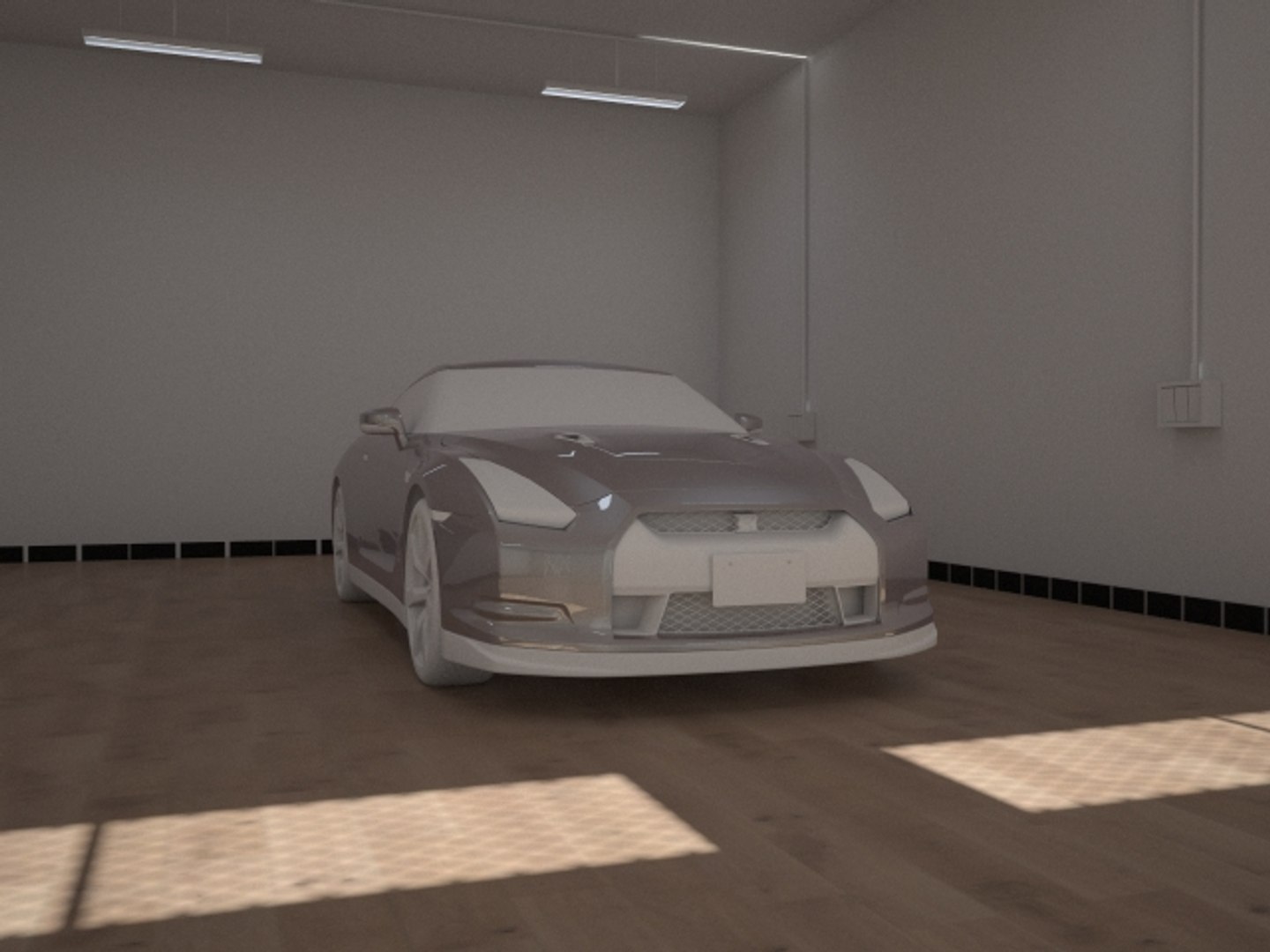 Studio Render 3 Car 3d Max