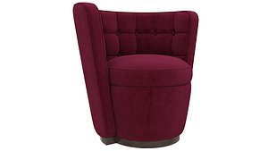 Luxury and Designer Furniture Chairs Deco Tub LINLEY 3D model