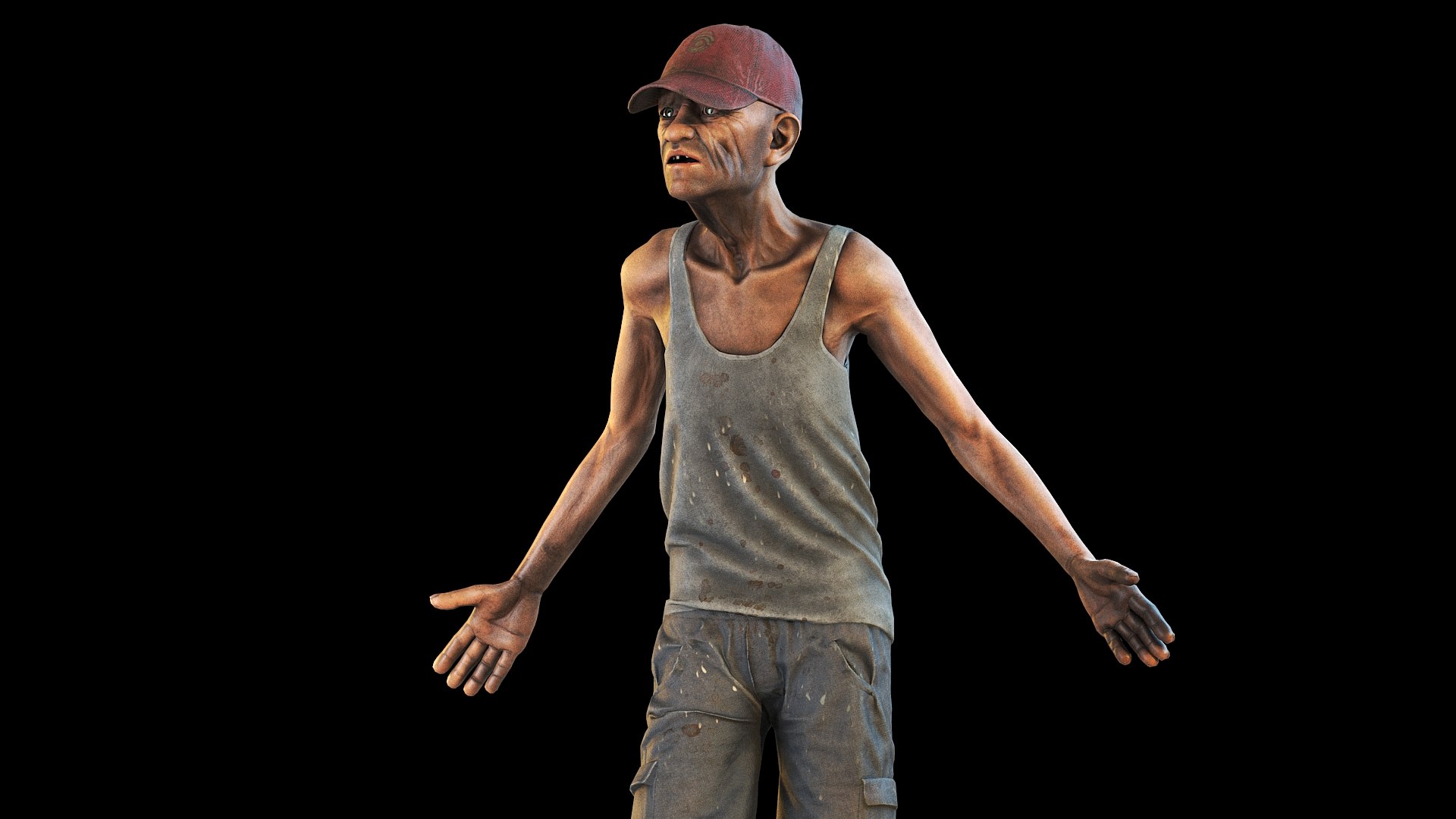 Homeless Person Jerry 3D model https://p.turbosquid.com/ts-thumb/7M/ucDlGb/rw/render3/jpg/1688607044/1920x1080/fit_q87/51d891b3fe0e5b616e985cc0c1cfa718bd4754f1/render3.jpg