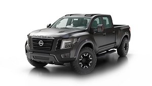 Nissan Titan Car - Vehicle - Truck 3D model