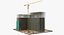 3D building construction equipment