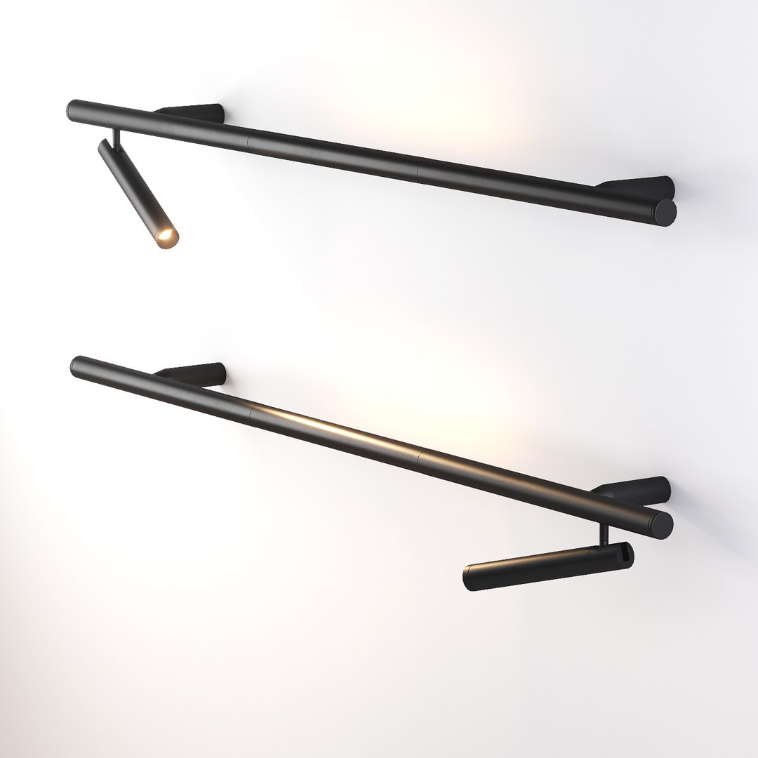 Wall mounted lamp backlight 3D model - TurboSquid 1581094