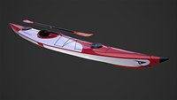 Kayak and Paddle