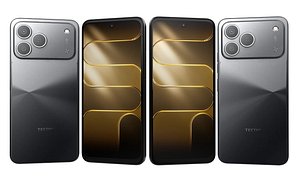 Tecno Spark 50 4G Ink Black 3D model