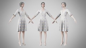 3D Dress 06 Pattern 21