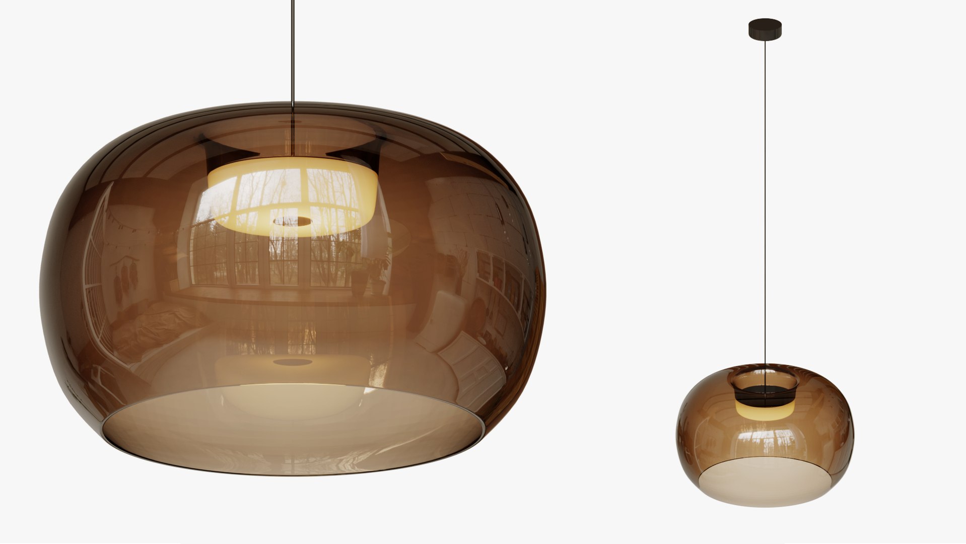 3D Pendant Light Wetro Model - TurboSquid 2117393