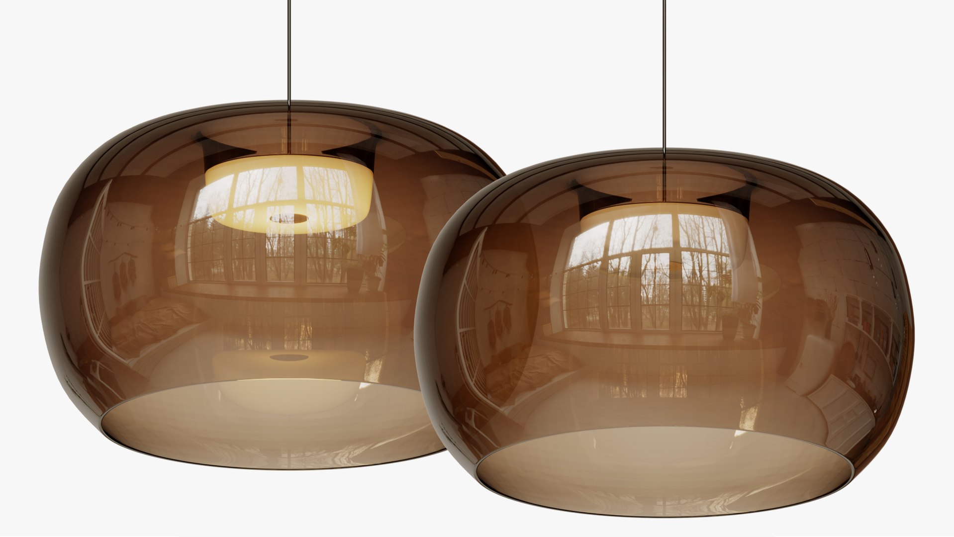 3D Pendant Light Wetro Model - TurboSquid 2117393