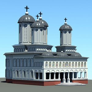 3d model orthodox church
