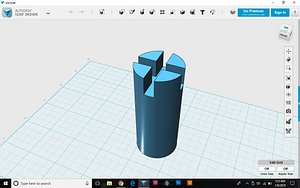3D fishing rod