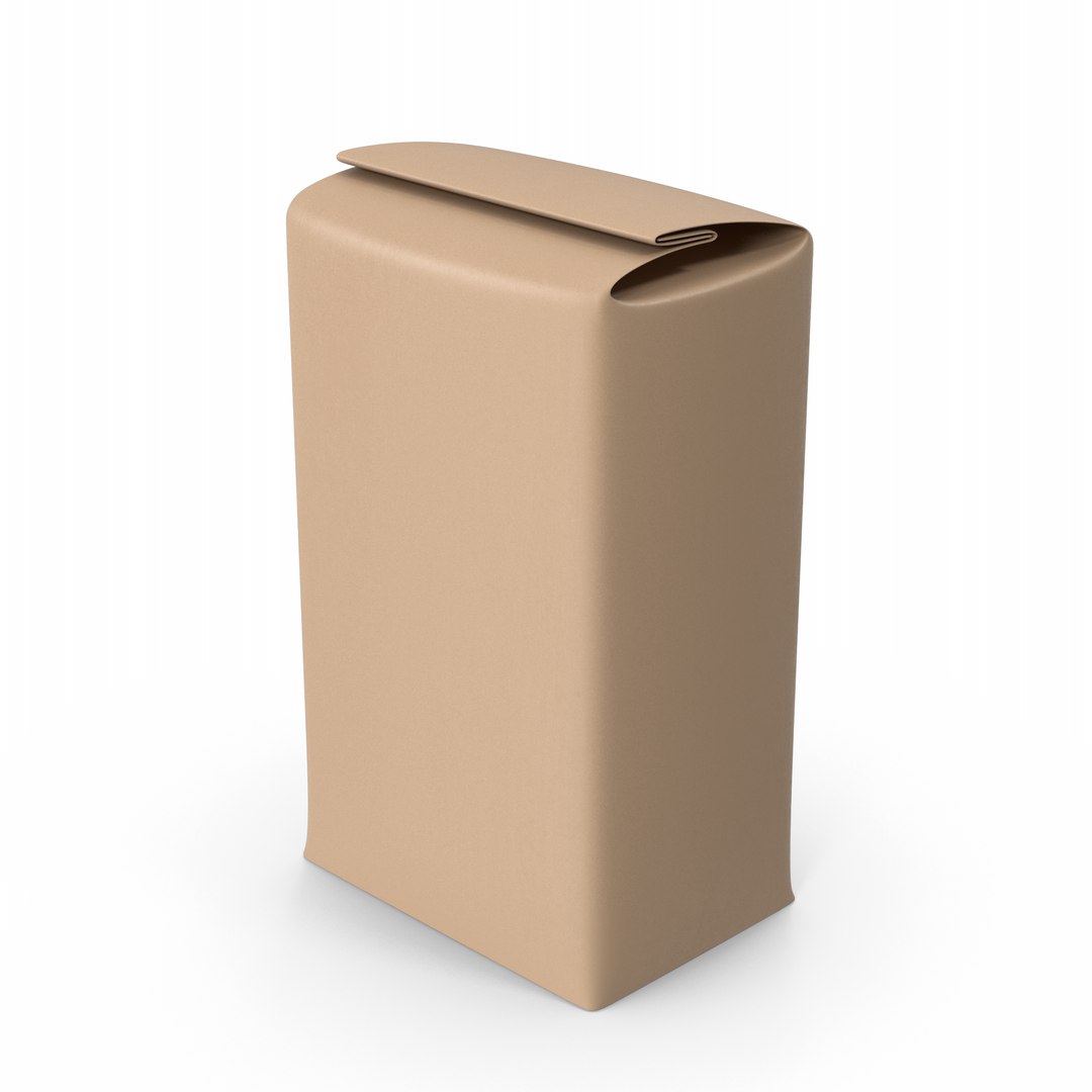 3D Flour Package - TurboSquid 2342003