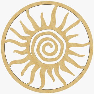 wooden decoration model