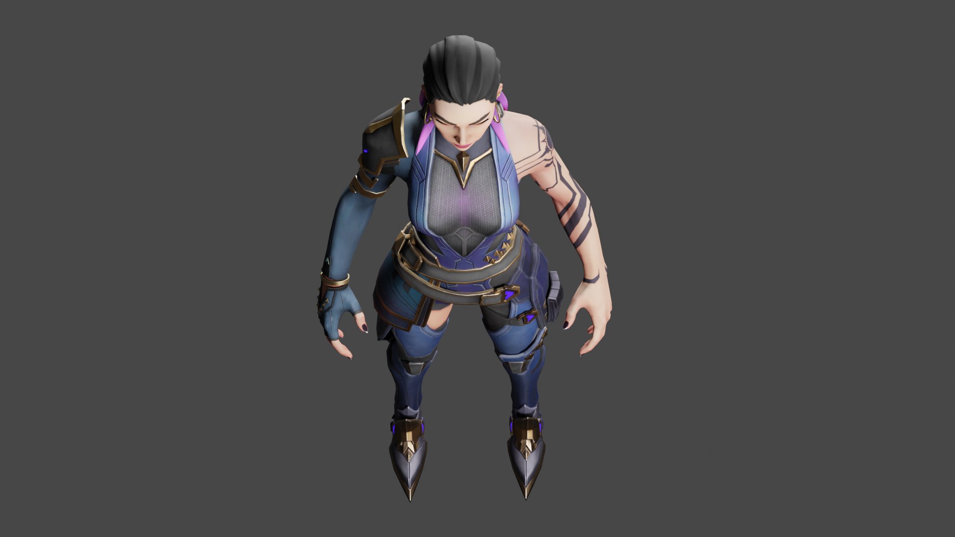 3D Model Reyna - TurboSquid 2262216