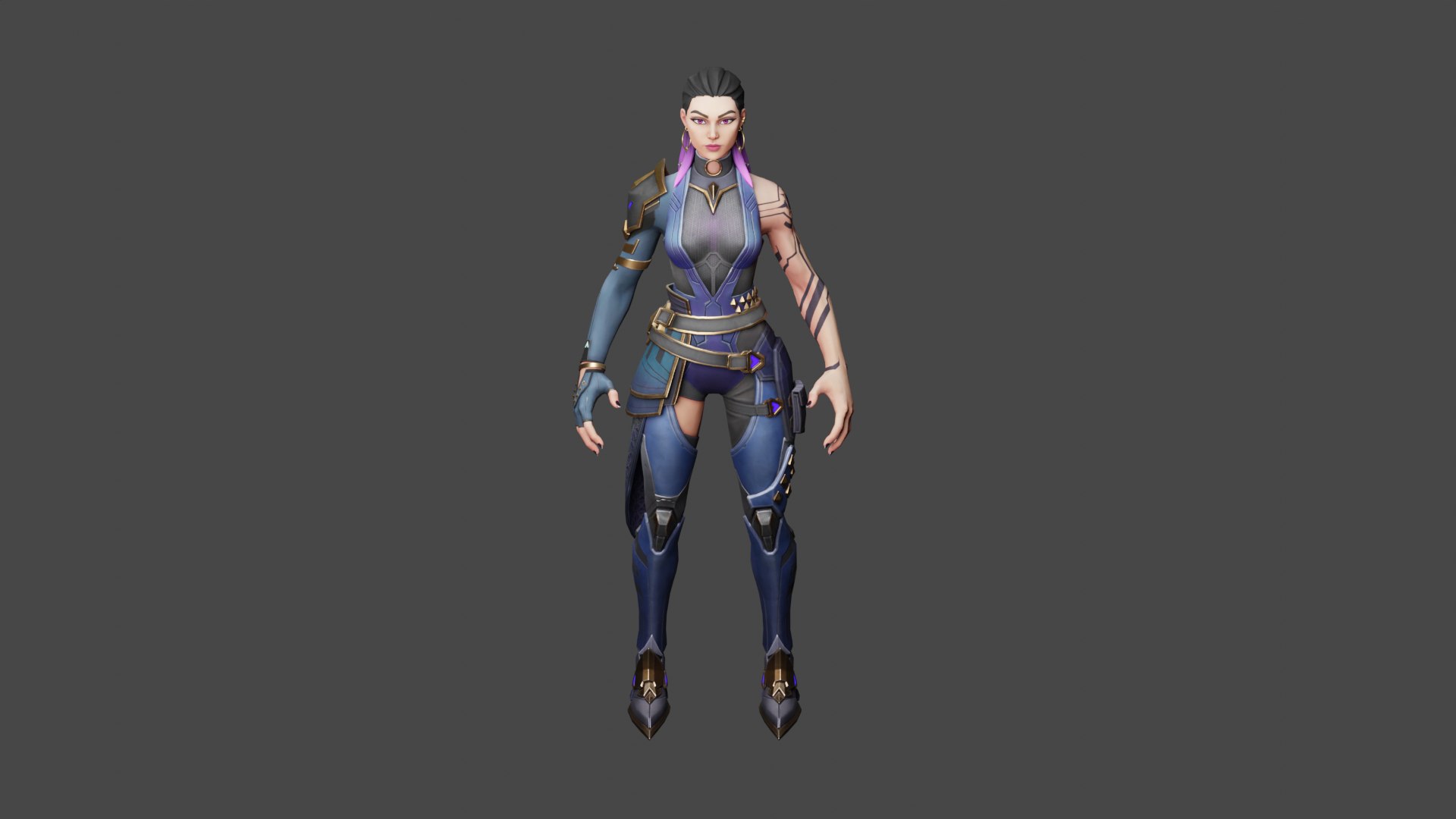 3D Model Reyna - TurboSquid 2262216