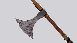 Medieval Axe 3D model