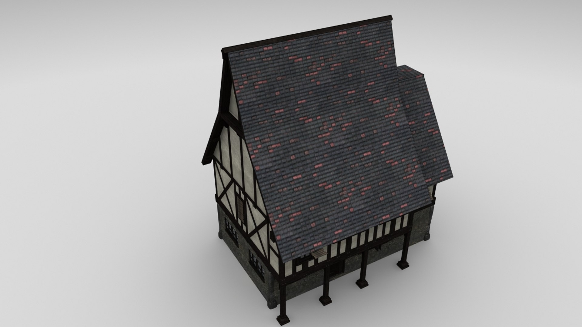 Medieval Tavern 3d Obj