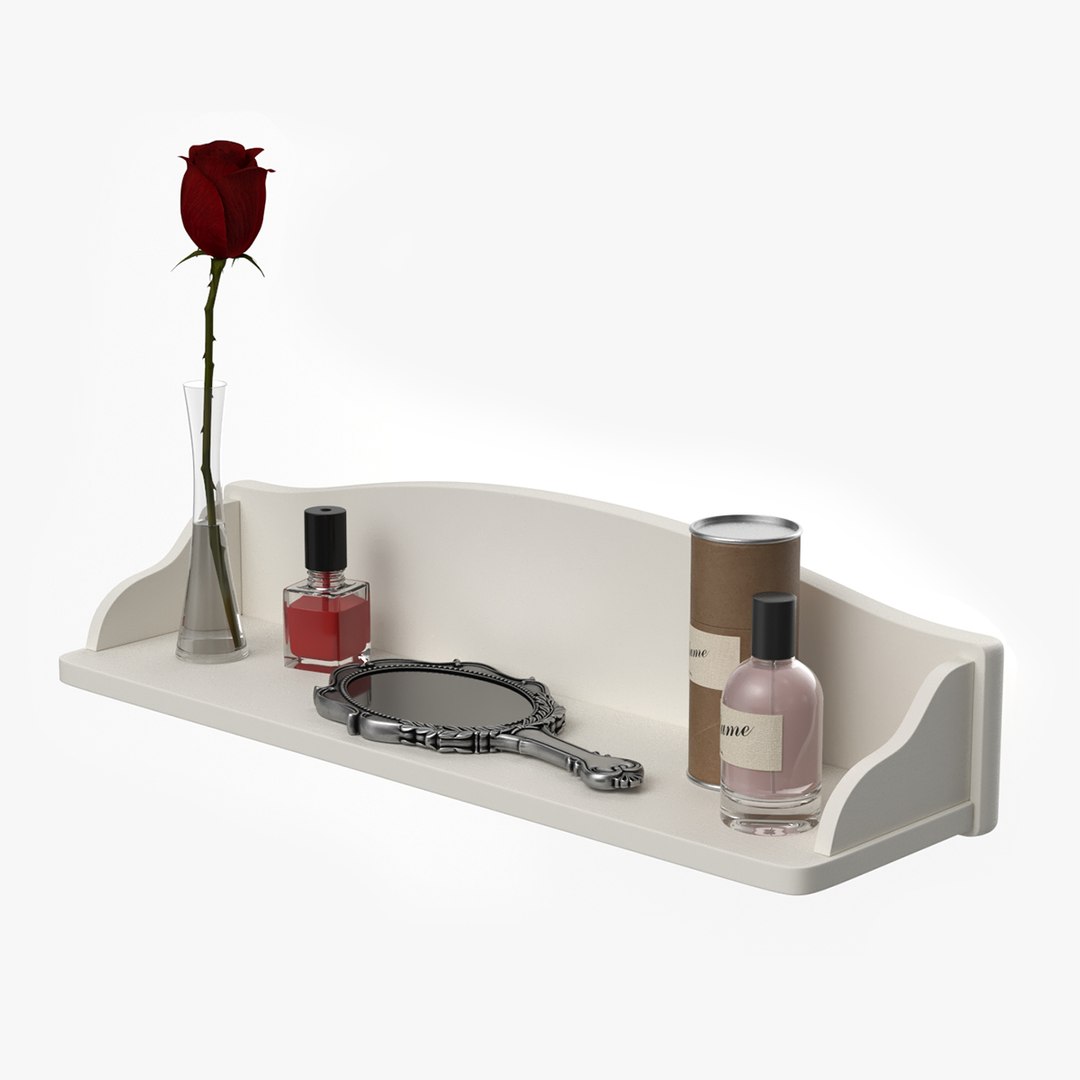 White Wall Mounted Shelf with Nail Polish and Perfume 3D model https://p.turbosquid.com/ts-thumb/7N/undjbz/vL/white_floating_shelf_with_nail_polish_and_perfume_001/jpg/1741930712/1920x1080/fit_q87/ccd730b24738b93179d4fb52bfbd16986bc81c17/white_floating_shelf_with_nail_polish_and_perfume_001.jpg