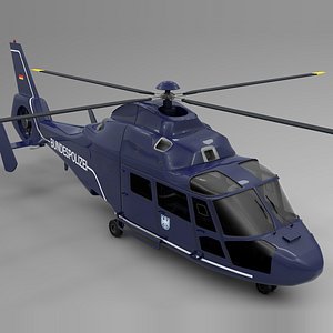 3D bundespolizei airbus dauphin l655