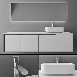 Bathroom furniture set 34