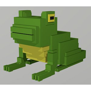 frog voxel model