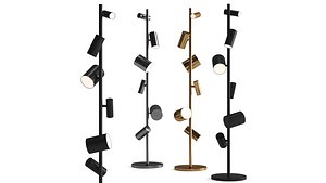 CAN CAN Floor lamp by GHIDINI1961 3D model