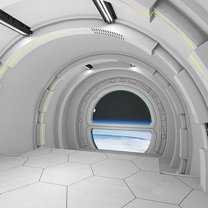 Architecture Space Control Hub 3D