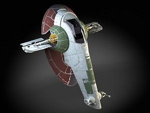Star Wars Boba Fett Slave I space ship