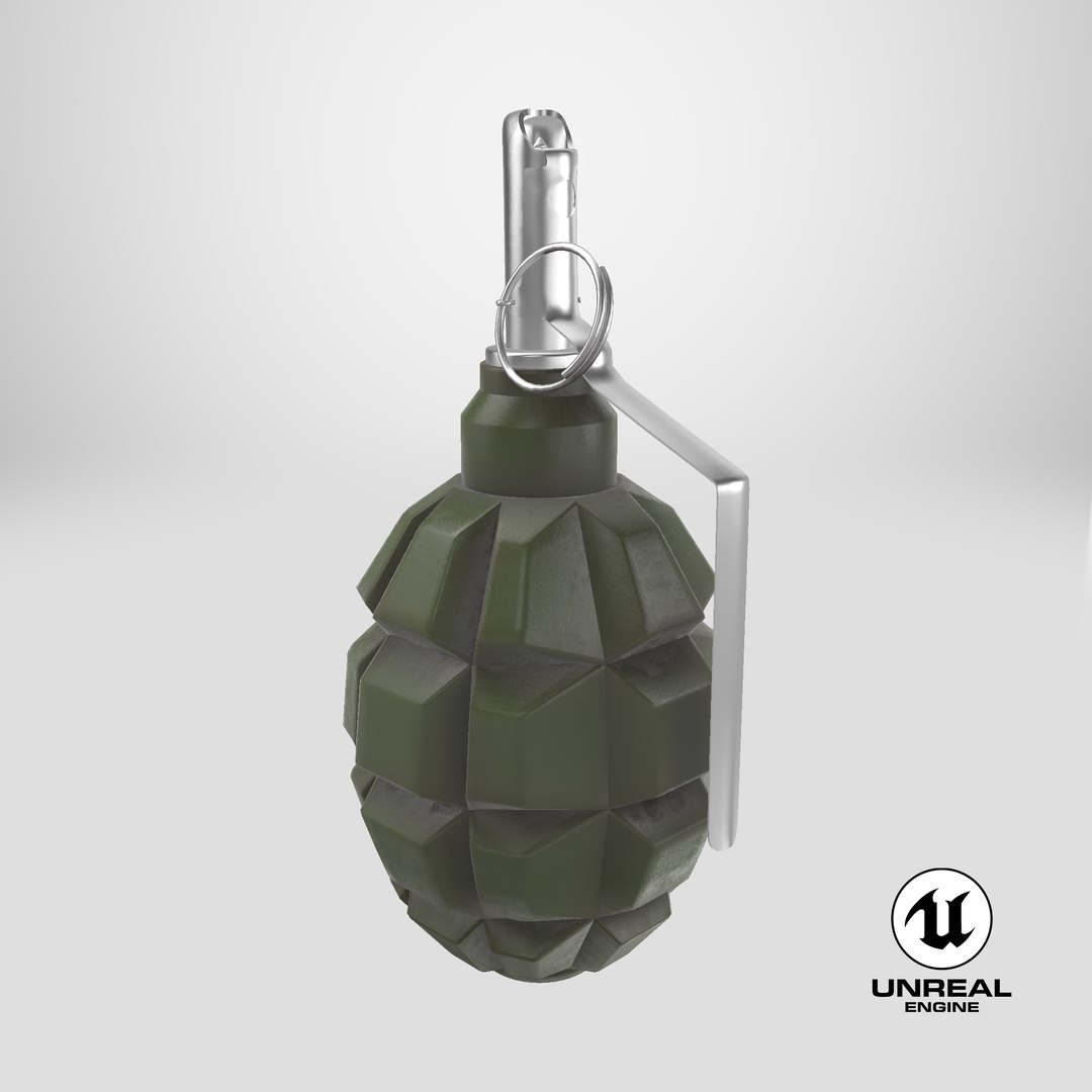 3D F-1 frag grenade https://p.turbosquid.com/ts-thumb/7O/DR4cTf/pF/stemcell_unreal_render/png/1718880206/1920x1080/fit_q87/cff15371380bc7fac59b3ea106e02ec1fd28dd46/stemcell_unreal_render.jpg