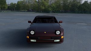 Porsche 944S w Interior HDRI