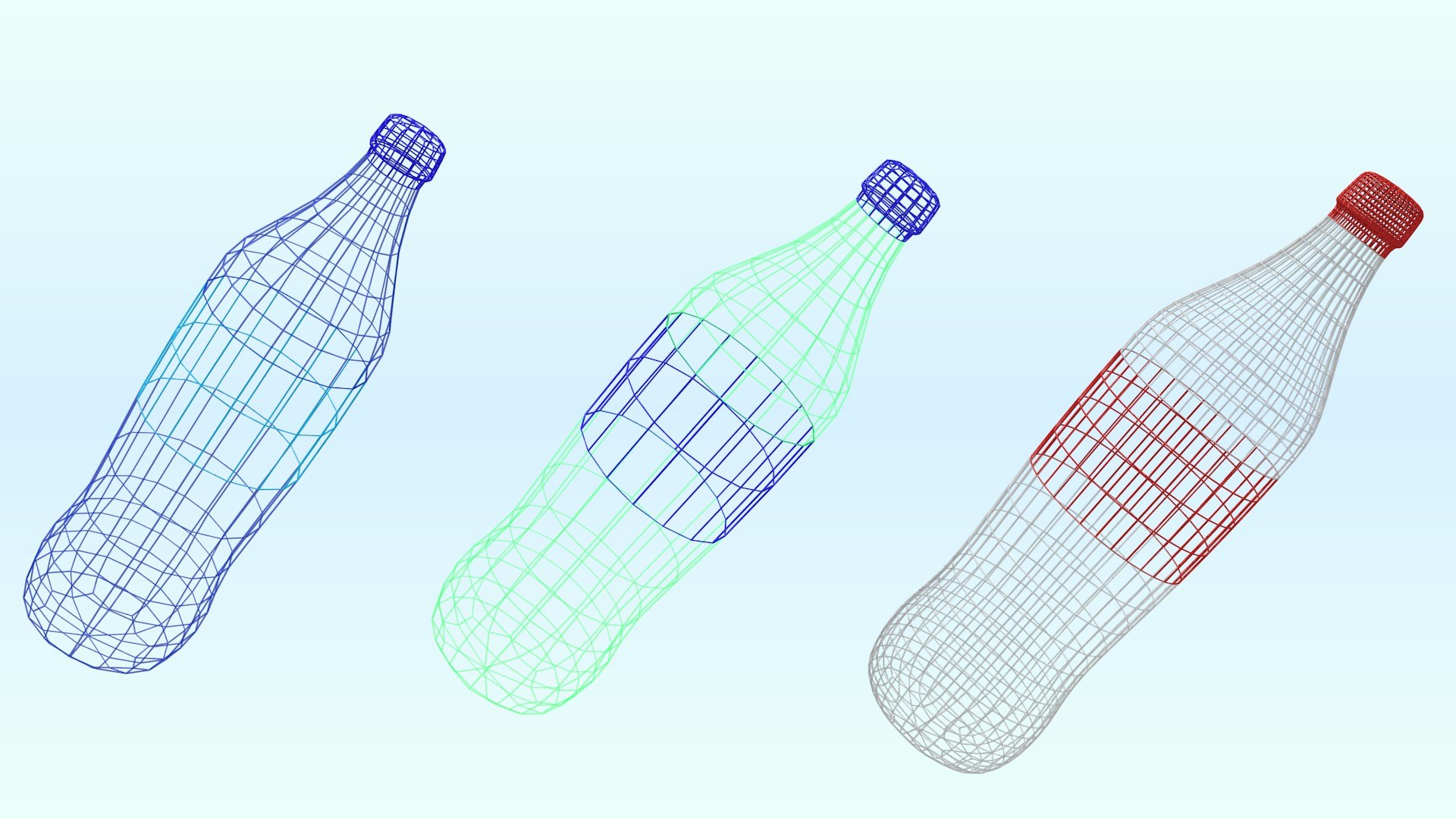3D Softdrink bootle model https://p.turbosquid.com/ts-thumb/7O/FeBi9E/6x/bottleswireframe/jpg/1642400123/1920x1080/fit_q87/44dceec19ca6117b1ab75c63c517f0ea1d8cb4a7/bottleswireframe.jpg