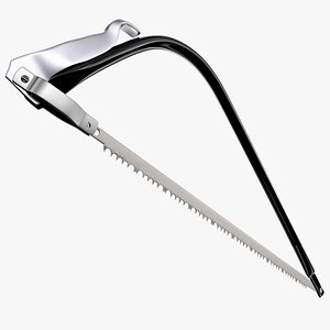 bow saw 3d model
