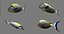 fish - ready pack 3 3D