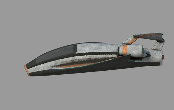 modelo 3d Nave espacial de ciencia ficción - TurboSquid 1313517