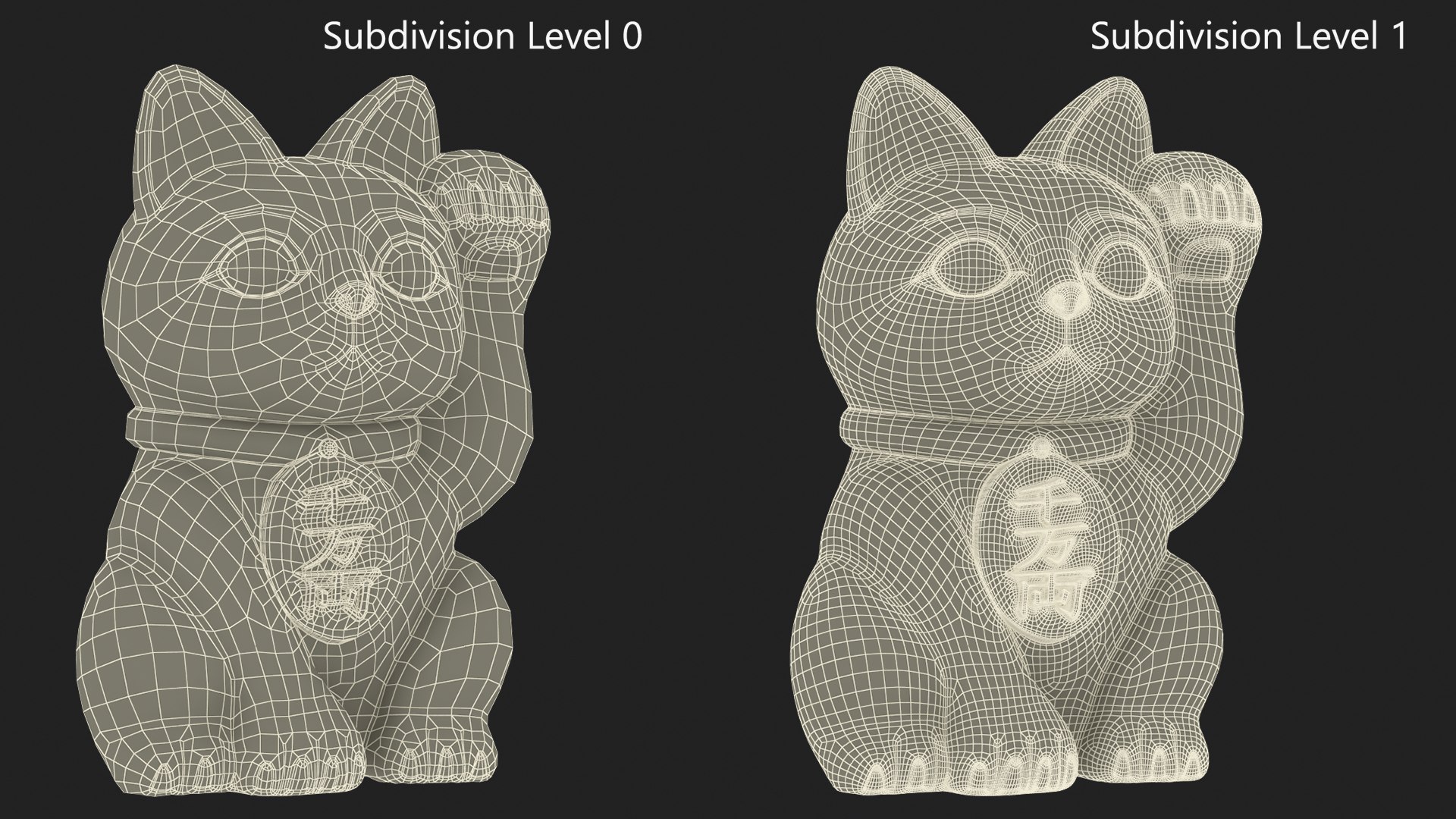 Japanese Maneki Neko Lucky Cat Figurine 3D model https://p.turbosquid.com/ts-thumb/7O/RiMDu1/Yr/japanesemanekinekoluckycatfigurinemb3dmodel011/jpg/1725971082/1920x1080/fit_q87/bbfbb9c418e530b1f1eee9e2773520f54fed2c94/japanesemanekinekoluckycatfigurinemb3dmodel011.jpg