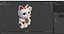 Japanese Maneki Neko Lucky Cat Figurine