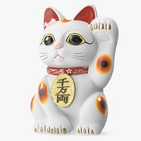 Japanese Maneki Neko Lucky Cat Figurine