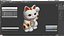 Japanese Maneki Neko Lucky Cat Figurine