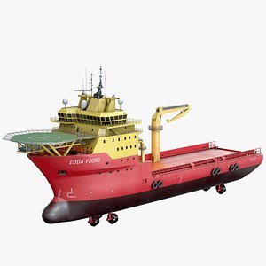 support construction ship 3D