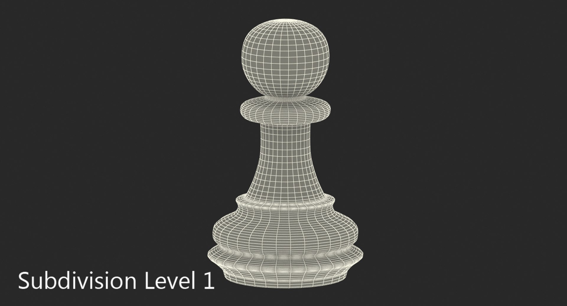 3D Model Wooden Chess Pawn - TurboSquid 1344679
