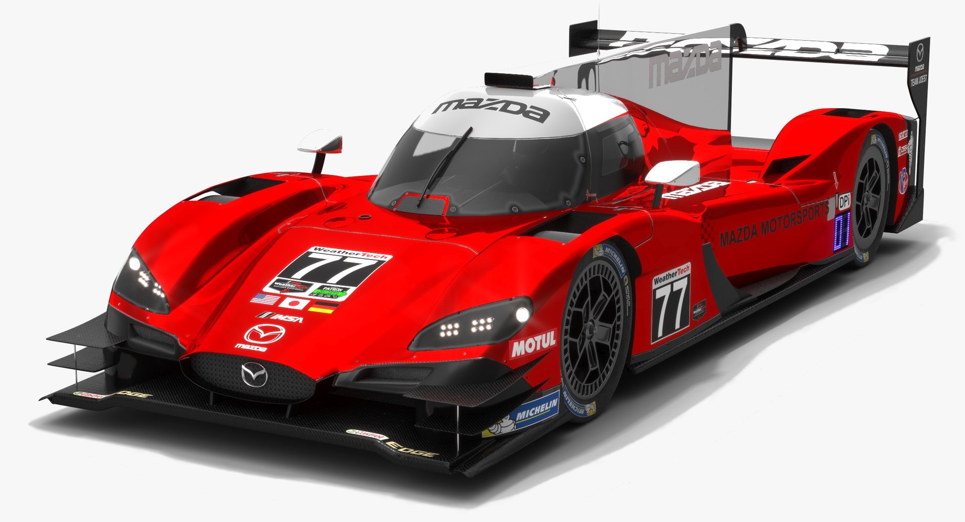 Mazda Rt24-p Imsa Season Model TurboSquid 1406635