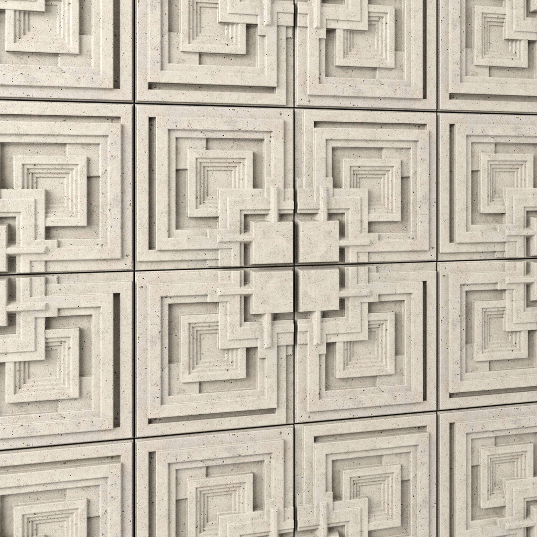 Ennis house tiles 3D model TurboSquid 1323453