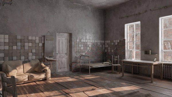 3D OLD ROOM model