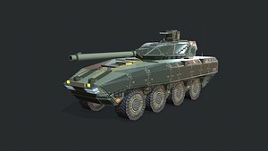 Warp A2 Predator Tank Assault Gim 3D