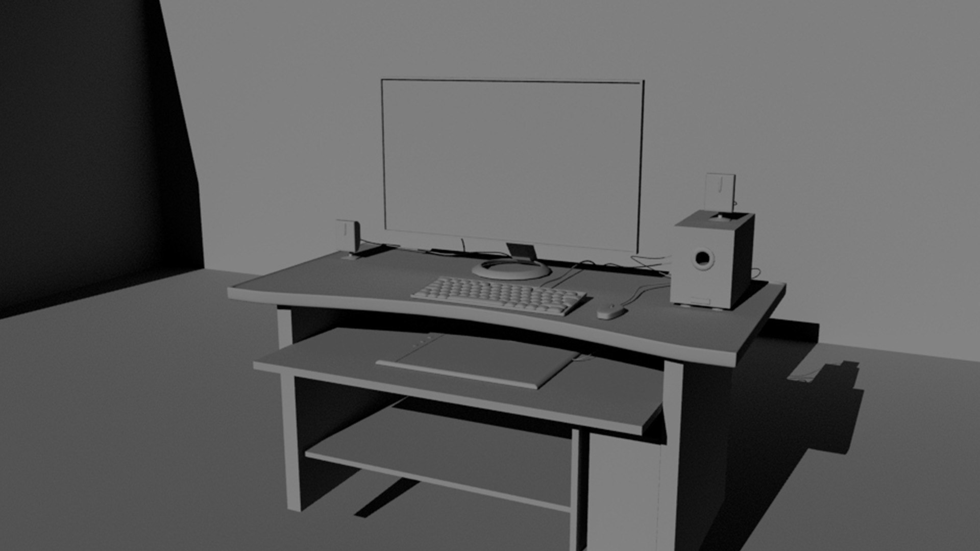 Pc Station 3D Model - TurboSquid 2225384