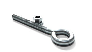 3D Eyebolt  Realistic 3D Model model