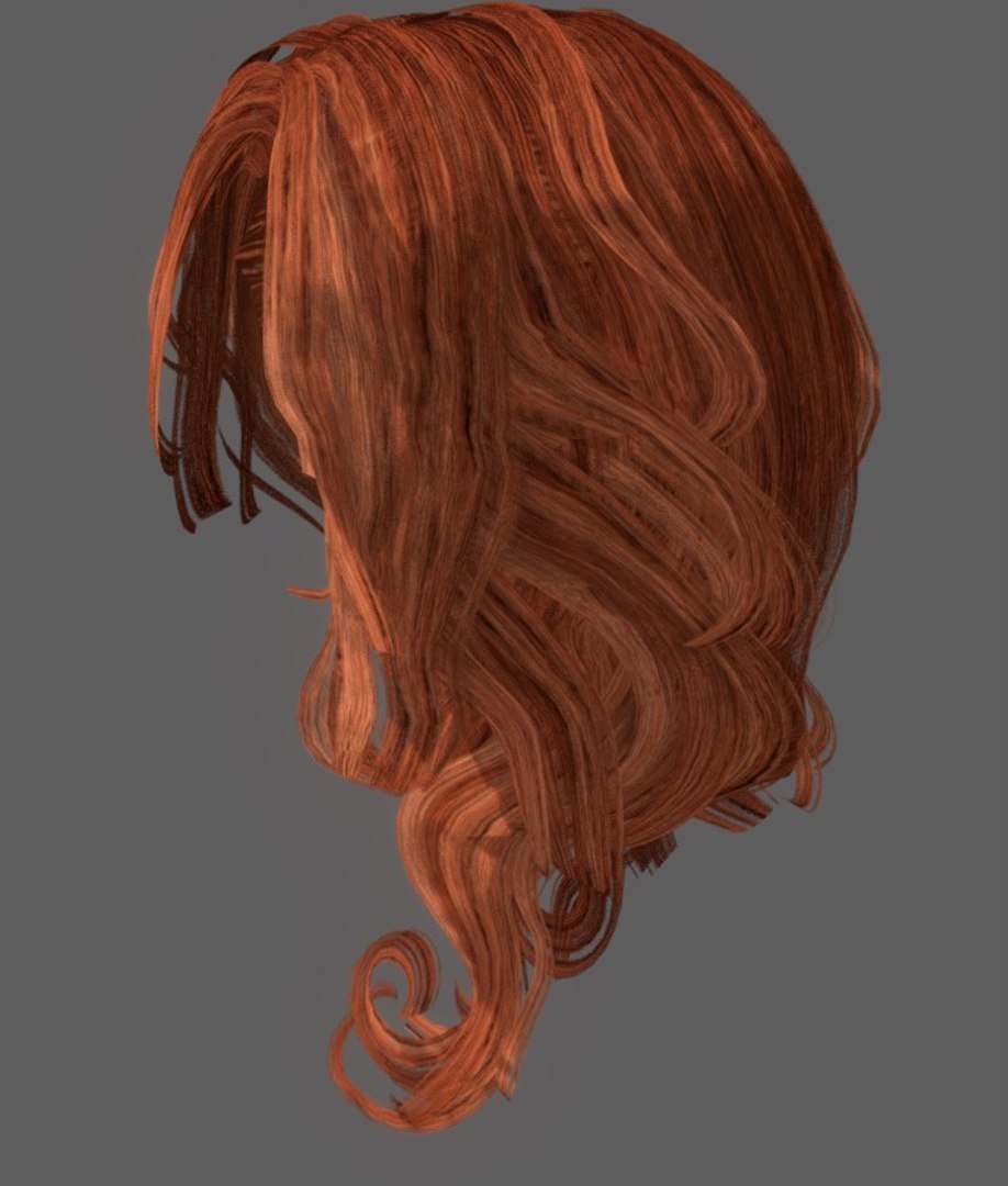 3D model Female Hair - TurboSquid 2034198