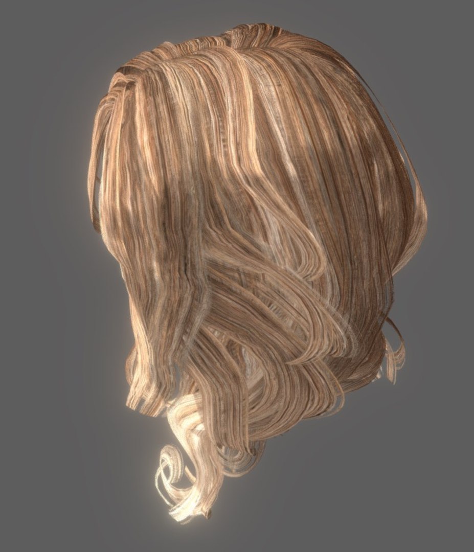 3D model Female Hair - TurboSquid 2034198