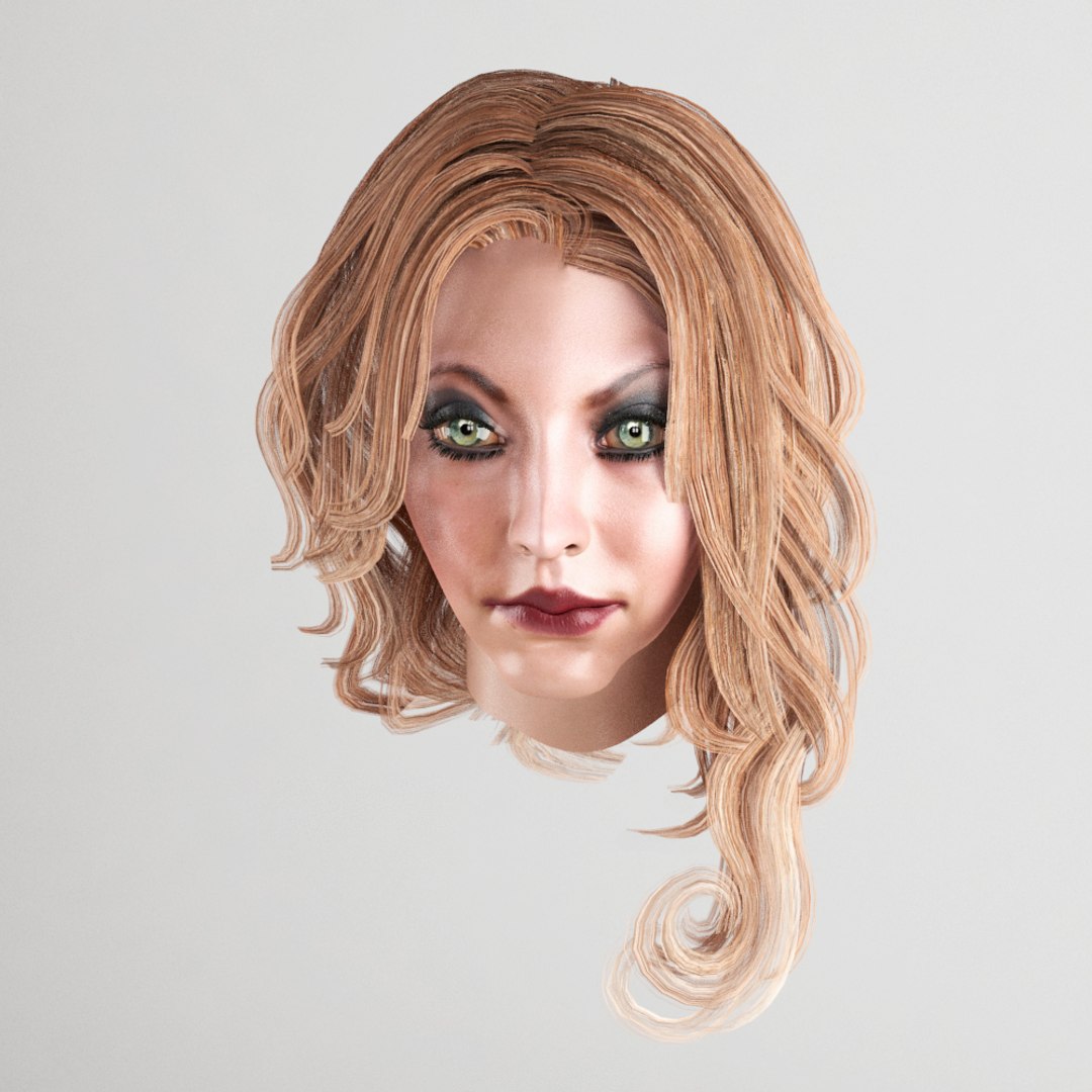 3D model Female Hair - TurboSquid 2034198